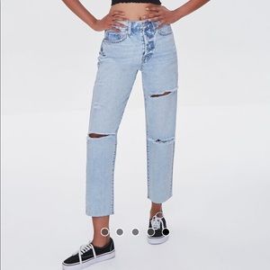 NWT Forever 21 Mom Jeans
